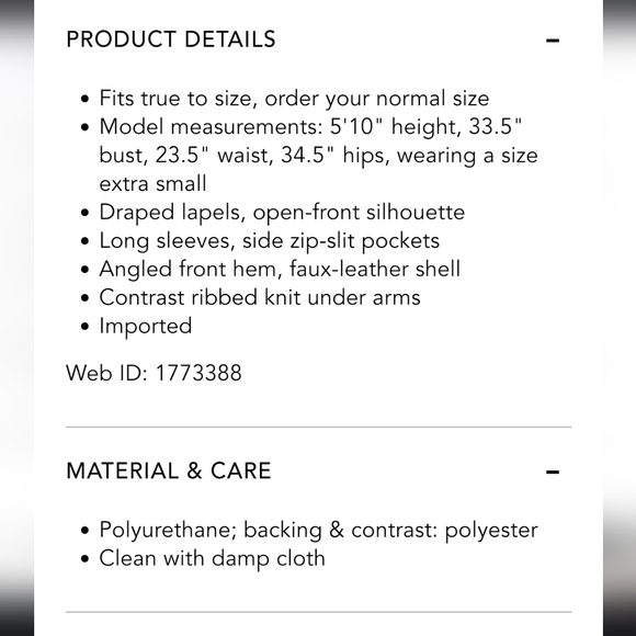 Draped jacket - Picture 4 of 4